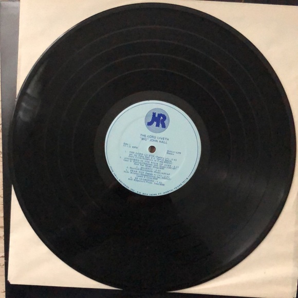 Big John Hall The Lord Liveth Vinyl Lp '81 - Picture 2 of 9